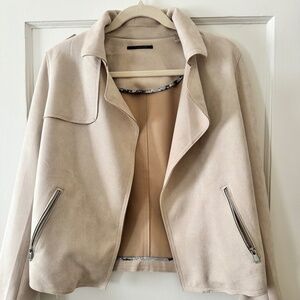 Tahari suede jacket - size medium
